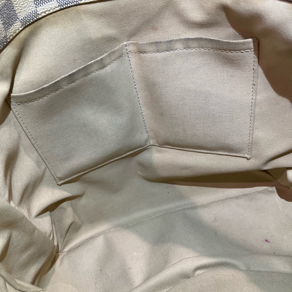 Louis Vuitton Soffi Damier Azur 2013 Tote Shoulder Bag Crossbody - Picture 10 of 16